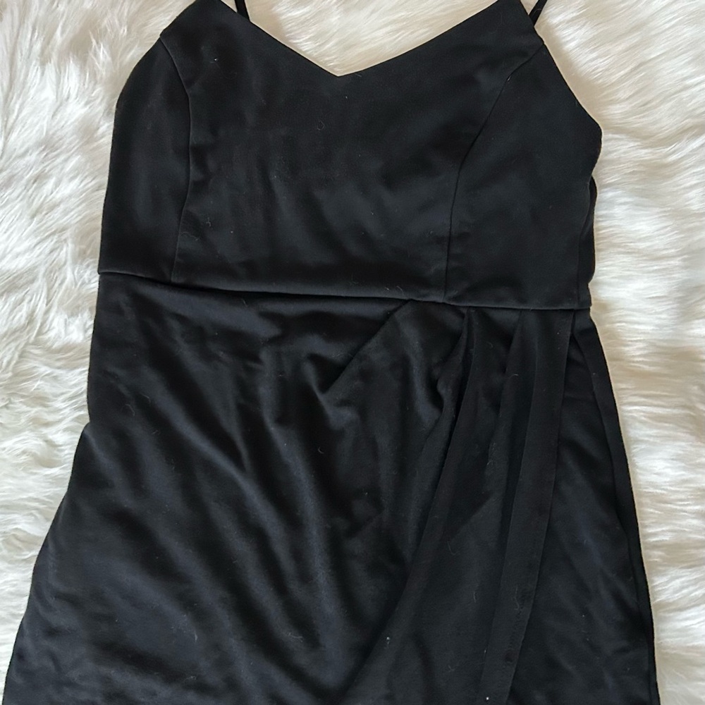 Stylish Black Sleeveless Dress